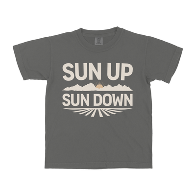 SUN UP SUN DOWN YOUTH SHIRT