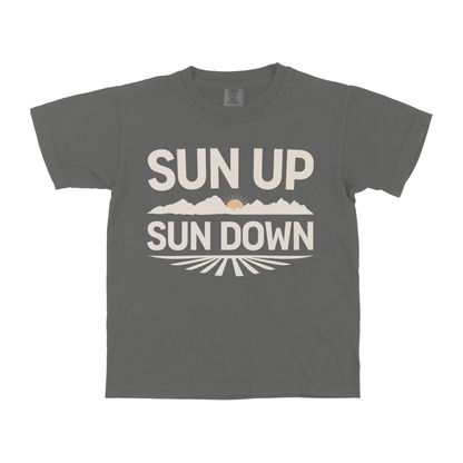 SUN UP SUN DOWN YOUTH SHIRT