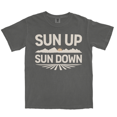 SUN UP SUN DOWN SHIRT