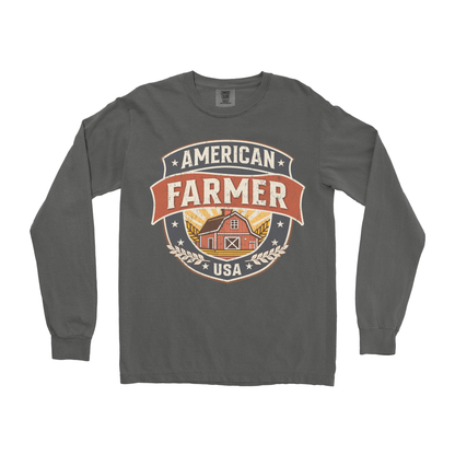 AMERICAN FARMER USA LONG SLEEVE SHIRT