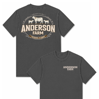CATTLE FARM CUSTOM SHIRT BACK PRINT C18