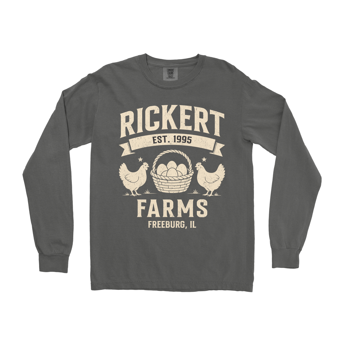 POULTRY FARM CUSTOM LONG SLEEVE SHIRT P21
