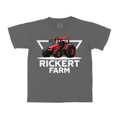 CUSTOM FARM TRACTOR YOUTH SHIRT F3