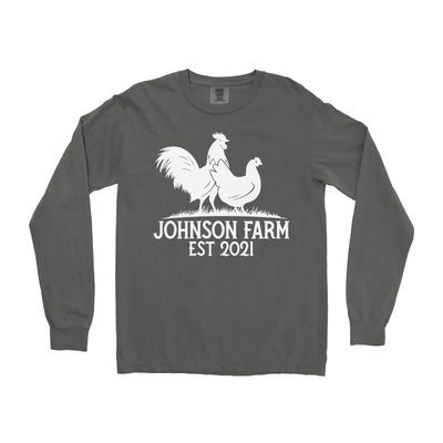 POULTRY FARM CUSTOM LONG SLEEVE SHIRT P6
