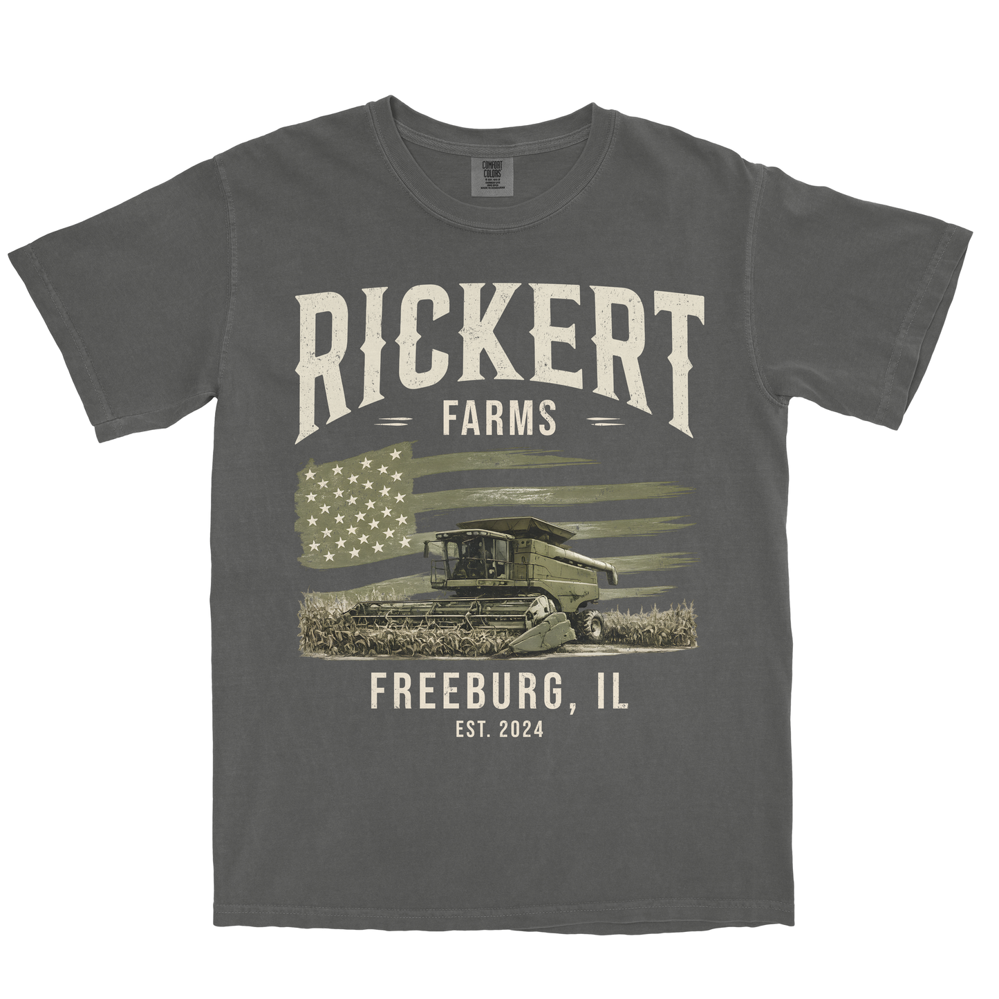 CUSTOM FARM TRACTOR SHIRT F8