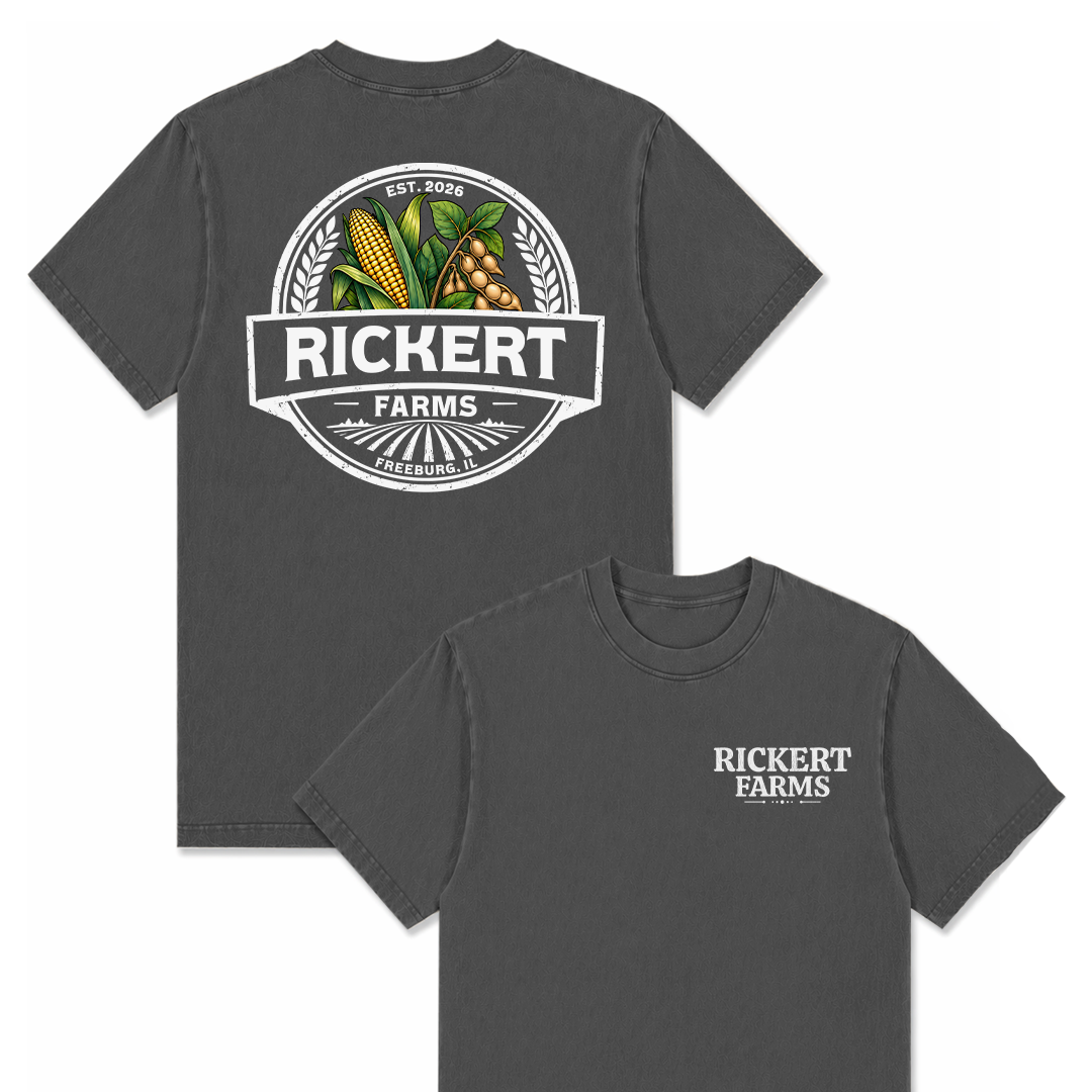 CORN SOYBEAN FARM CUSTOM SHIRT BACK PRINT Y2