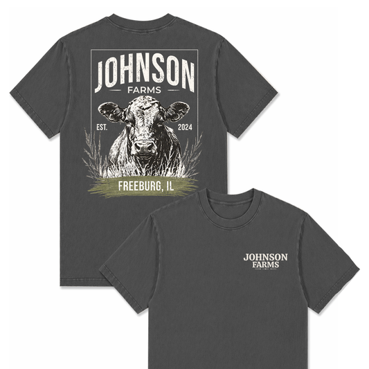 CATTLE FARM CUSTOM SHIRT BACK PRINT C21