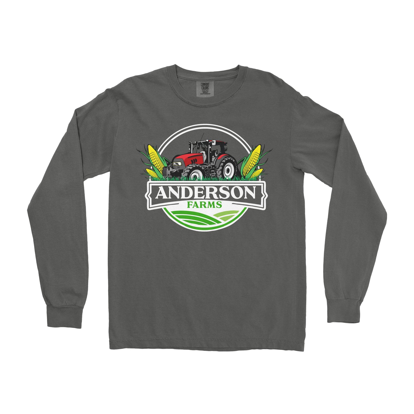 CORN FARM CUSTOM LONG SLEEVE SHIRT O2