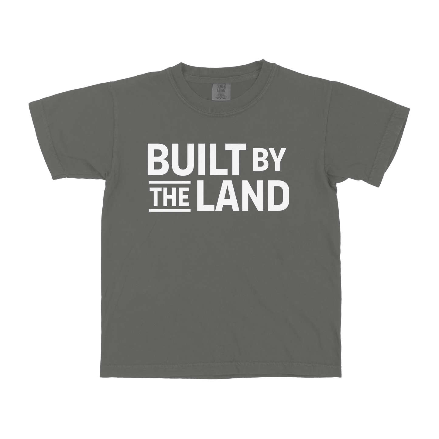 BUILT BY THE LAND YOUTH SHIRT