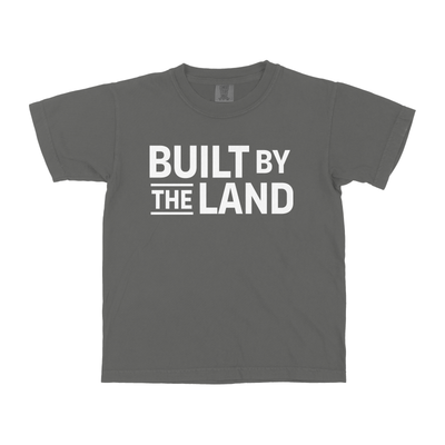 BUILT BY THE LAND YOUTH SHIRT