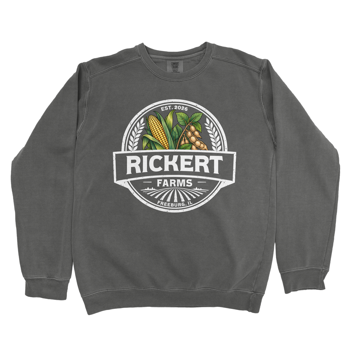 CORN SOYBEAN FARM CUSTOM PREMIUM SWEATSHIRT Y2