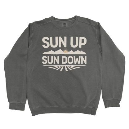 SUN UP SUN DOWN PREMIUM SWEATSHIRT