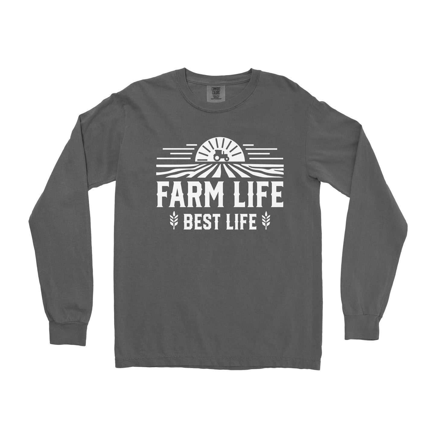 FARM LIFE BEST LIFE LONG SLEEVE SHIRT