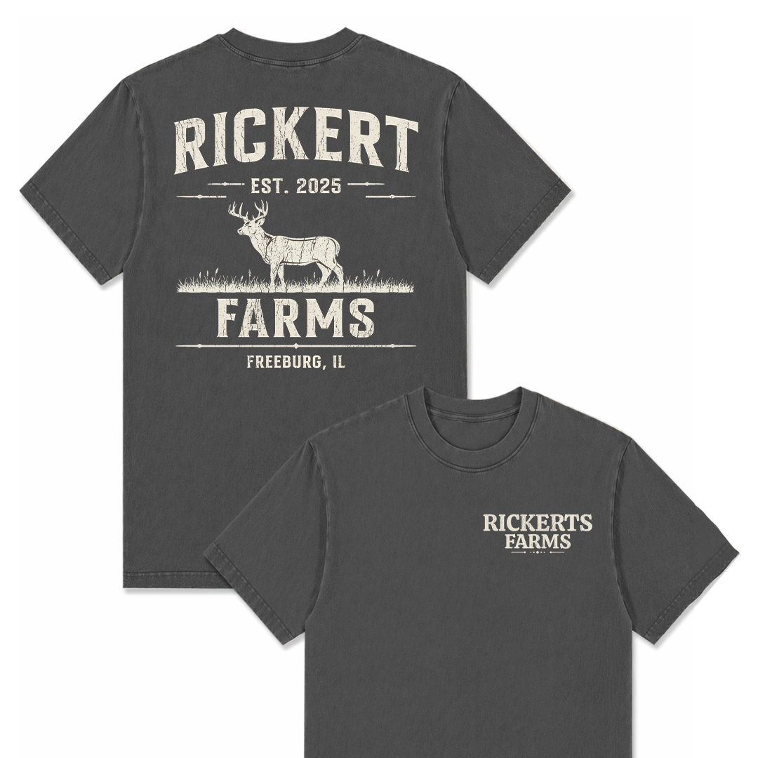 DEER FARM CUSTOM SHIRT BACK PRINT N19