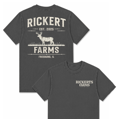 DEER FARM CUSTOM SHIRT BACK PRINT N19
