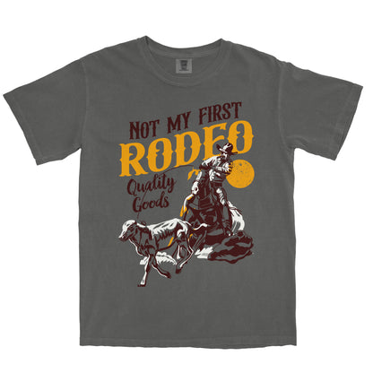 NOT MY FIRST RODEO COWBOY SHIRT