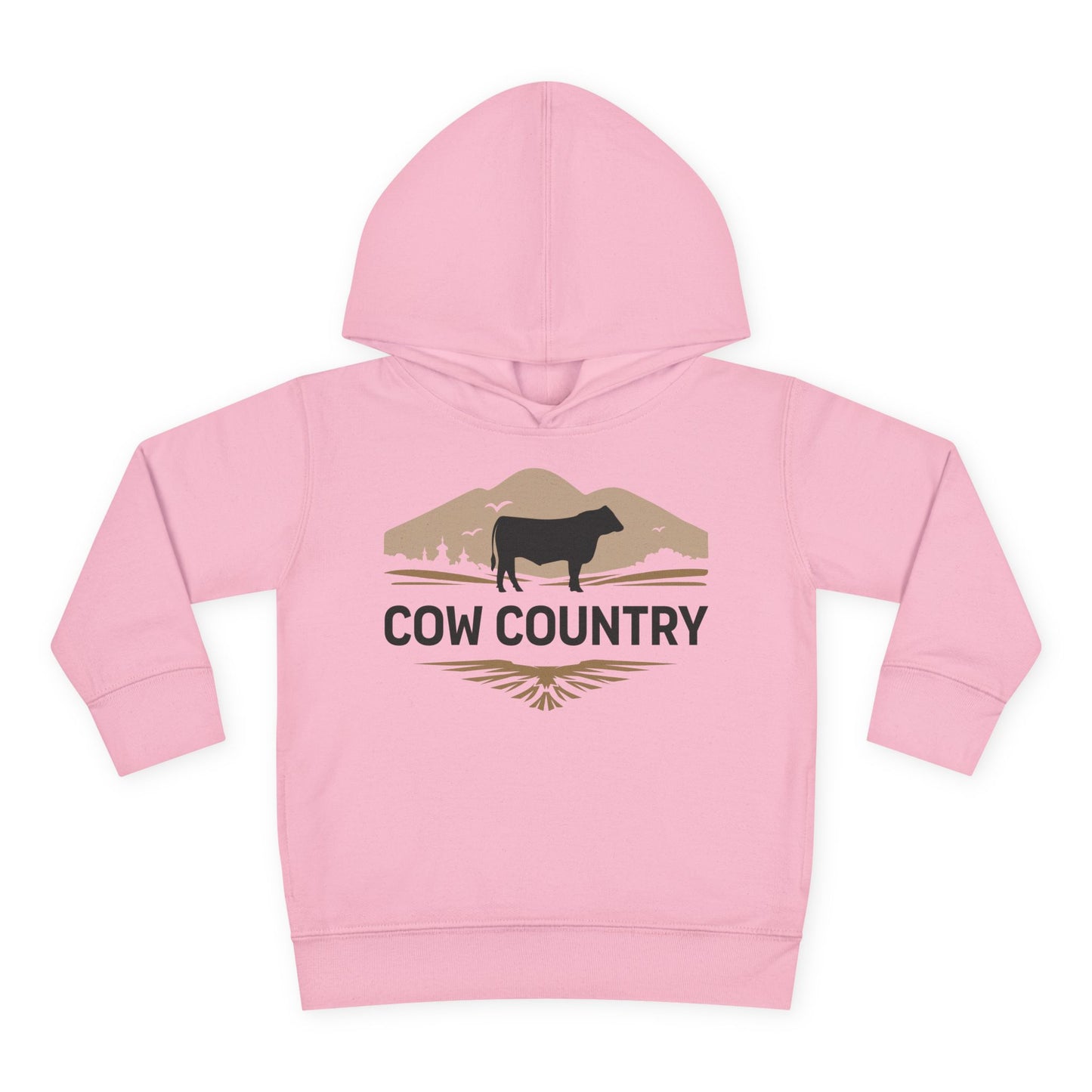 COW COUNTRY TODDLER HOODIE