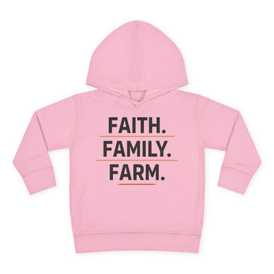 FAITH. FAMILY. FARM. TODDLER HOODIE