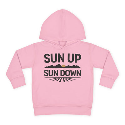 SUN UP SUN DOWN TODDLER HOODIE