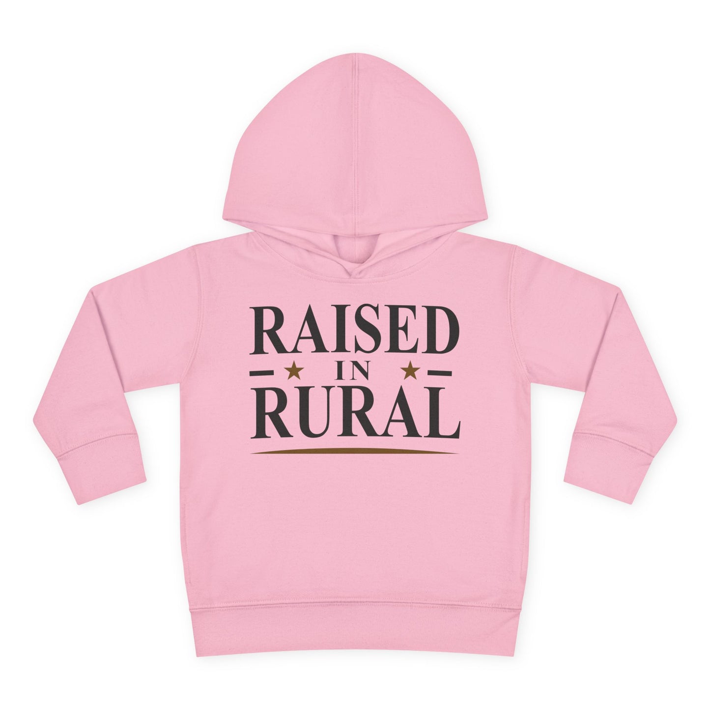 RAISED IN RURAL TODDLER HOODIE
