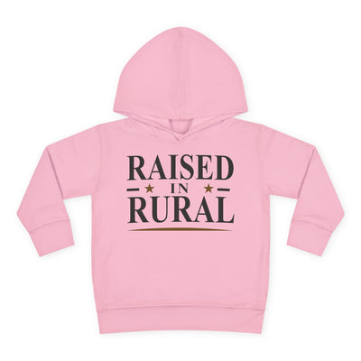 RAISED IN RURAL TODDLER HOODIE