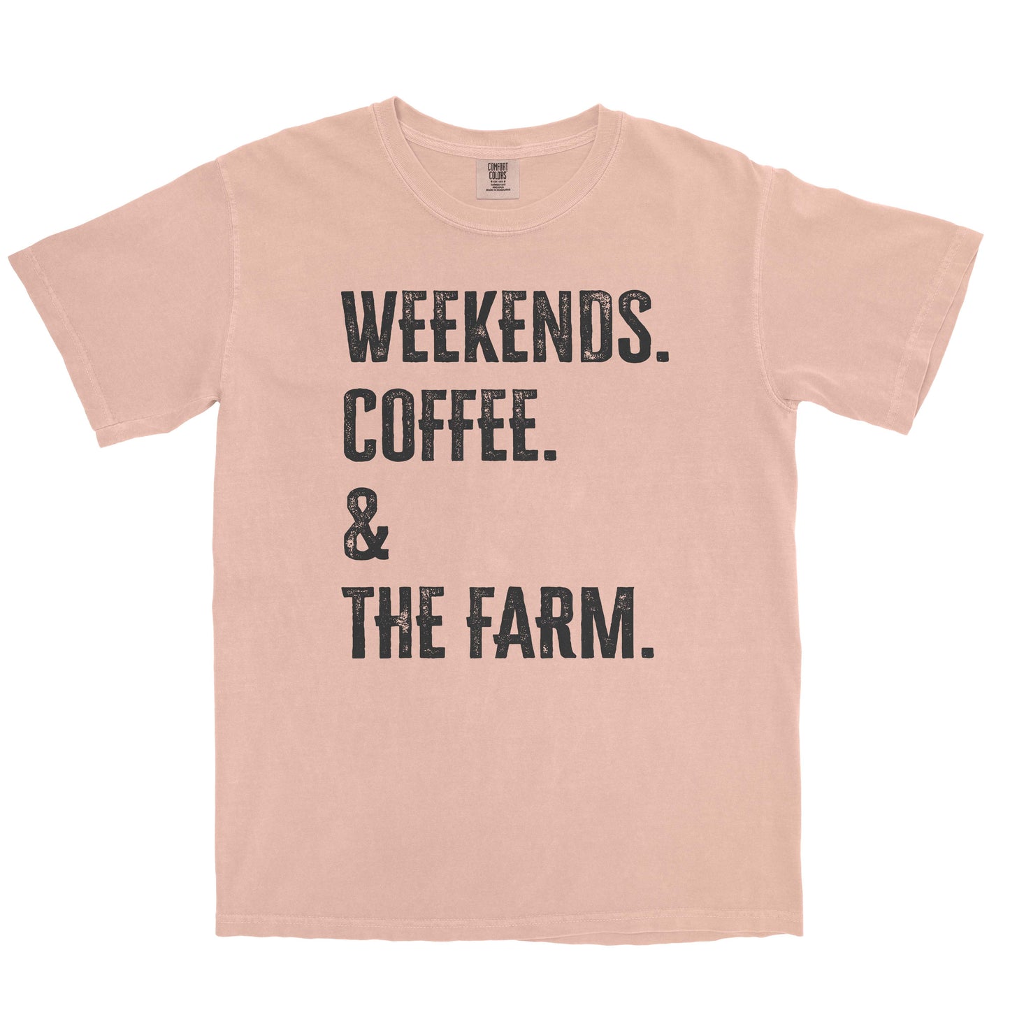 WEEKENDS COFFEE & THE FARM SHIRT