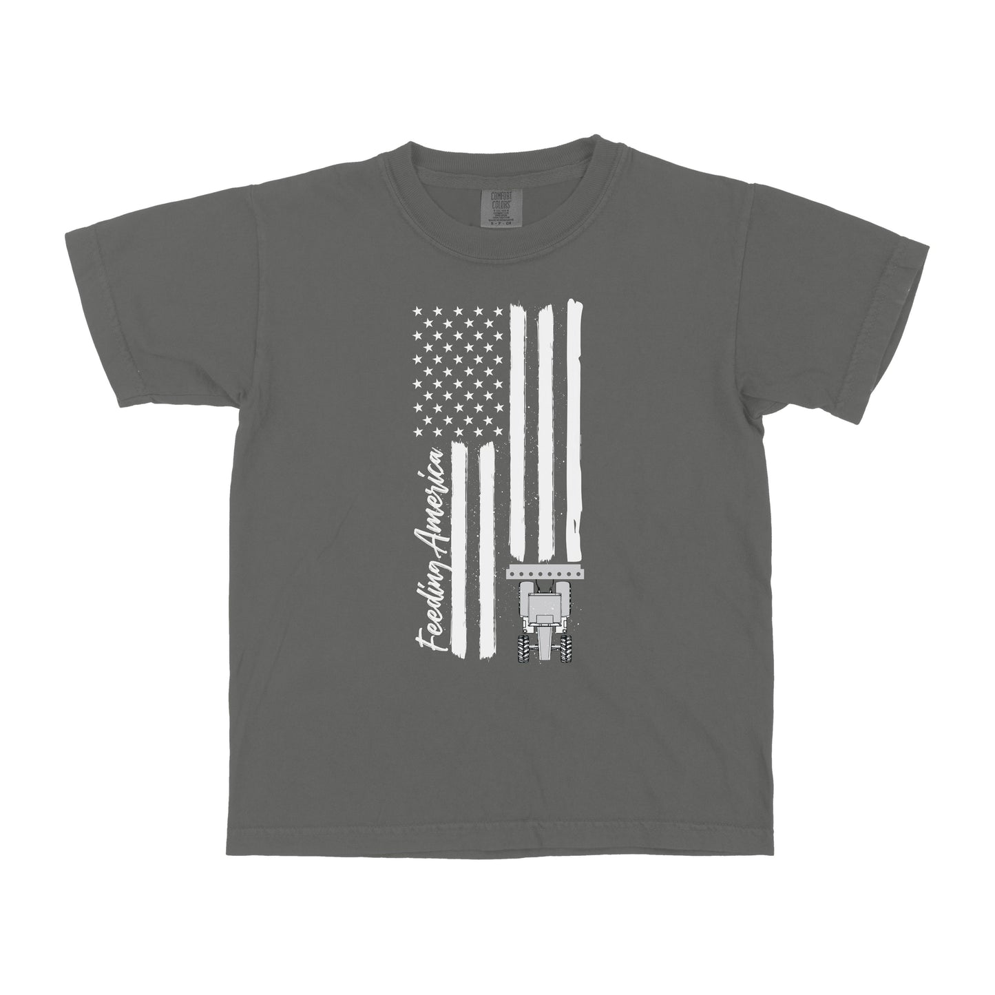 FARM AMERICAN FLAG YOUTH SHIRT