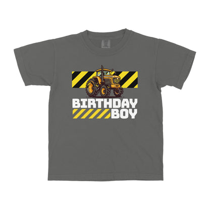 FARM TRACTOR BIRTHDAY YOUTH SHIRT