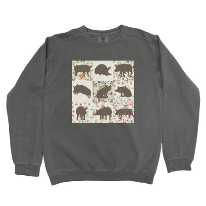 PIG PATTERN PREMIUM SWEATSHIRT