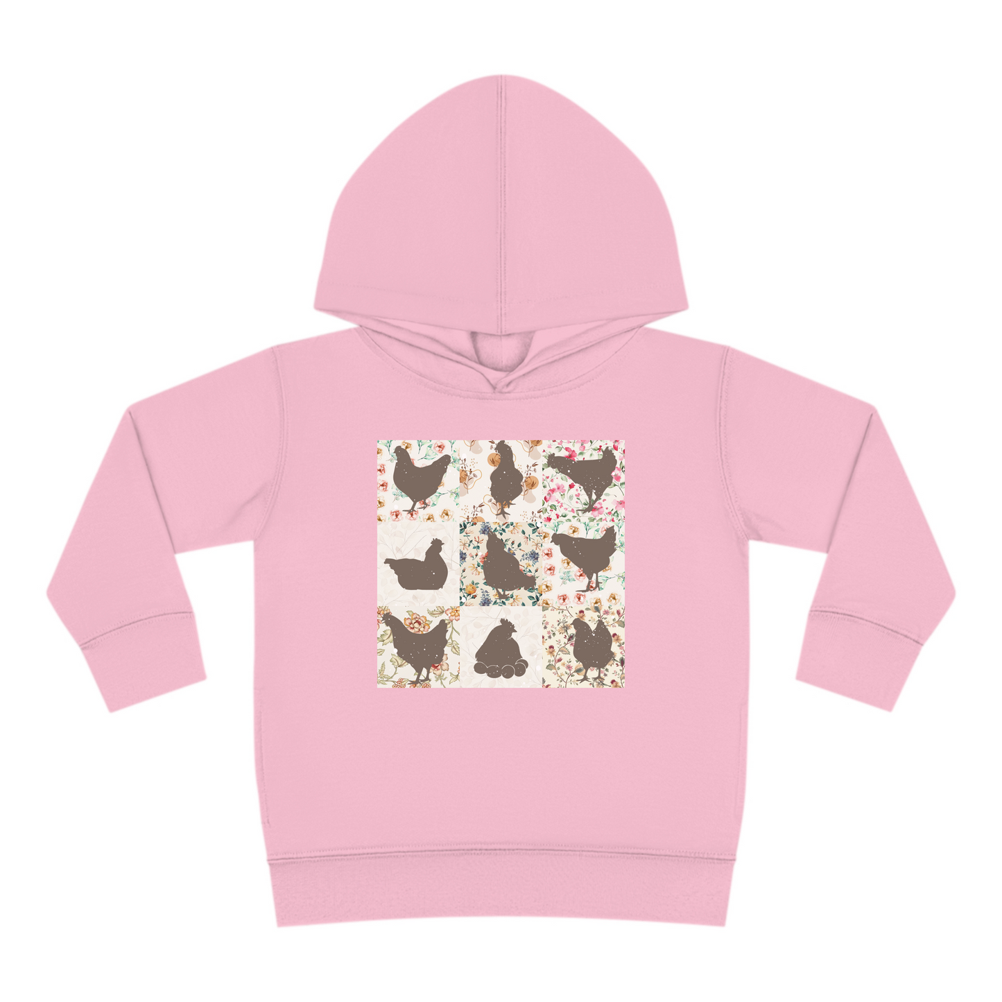 CHICKEN PATTERN TODDLER HOODIE