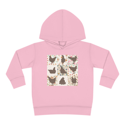 CHICKEN PATTERN TODDLER HOODIE