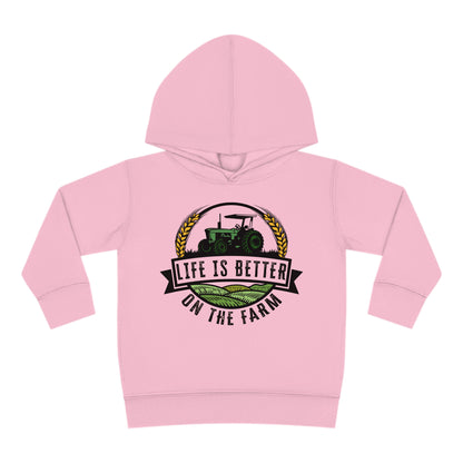 LIFE IS BETTER ON THE FARM TODDLER HOODIE