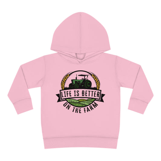 LIFE IS BETTER ON THE FARM TODDLER HOODIE