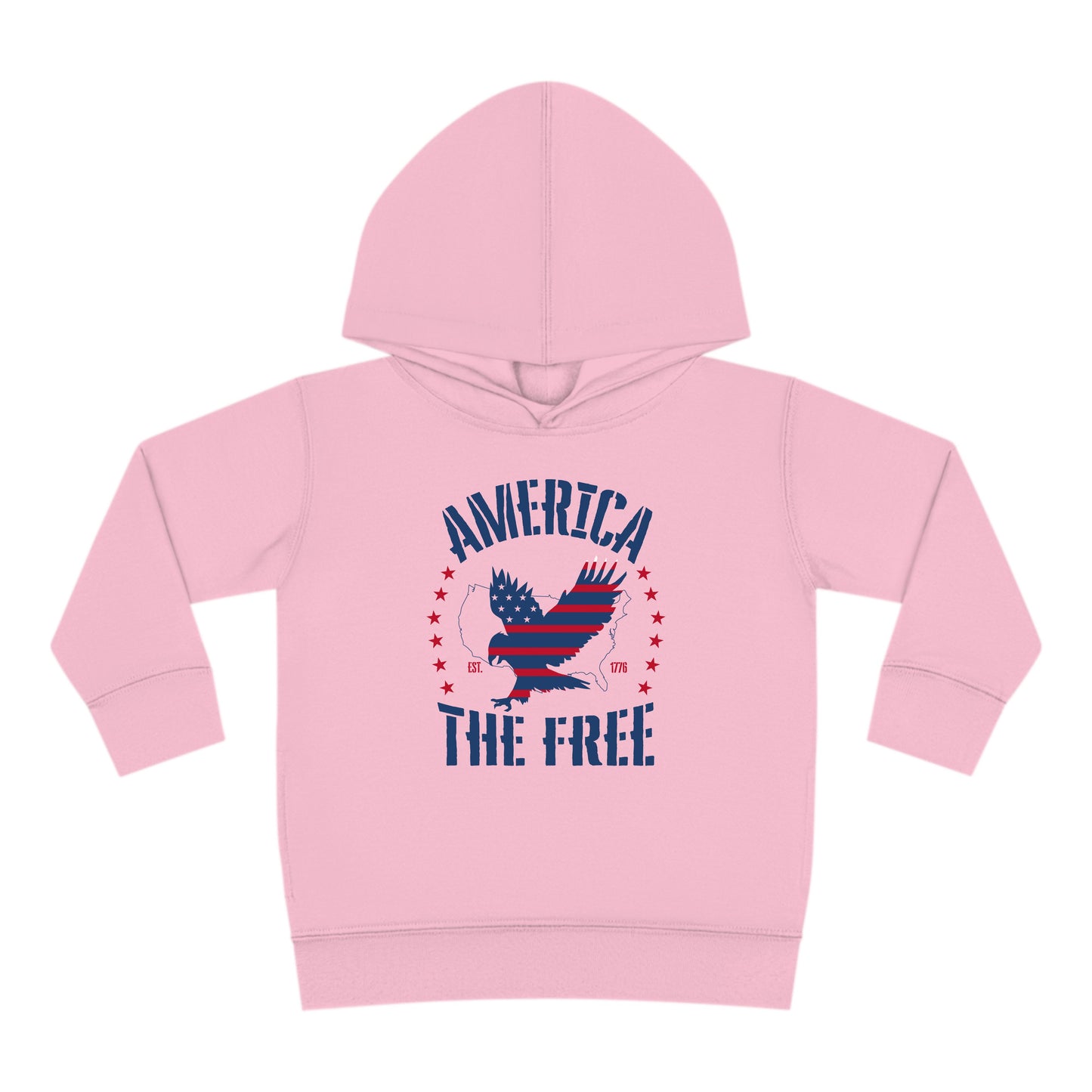 AMERICA THE FREE TODDLER HOODIE