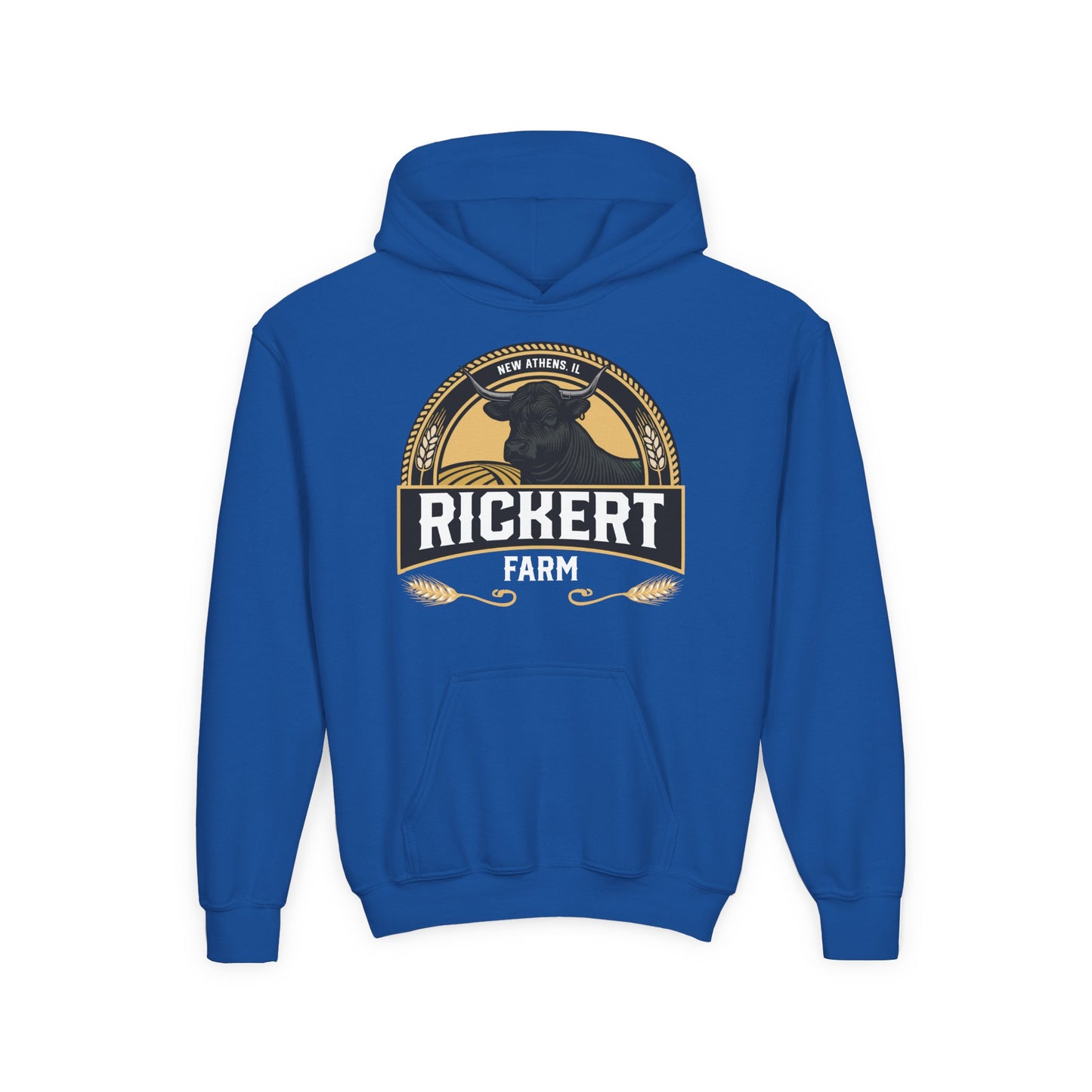 ANGUS FARM CUSTOM YOUTH HOODIE A3