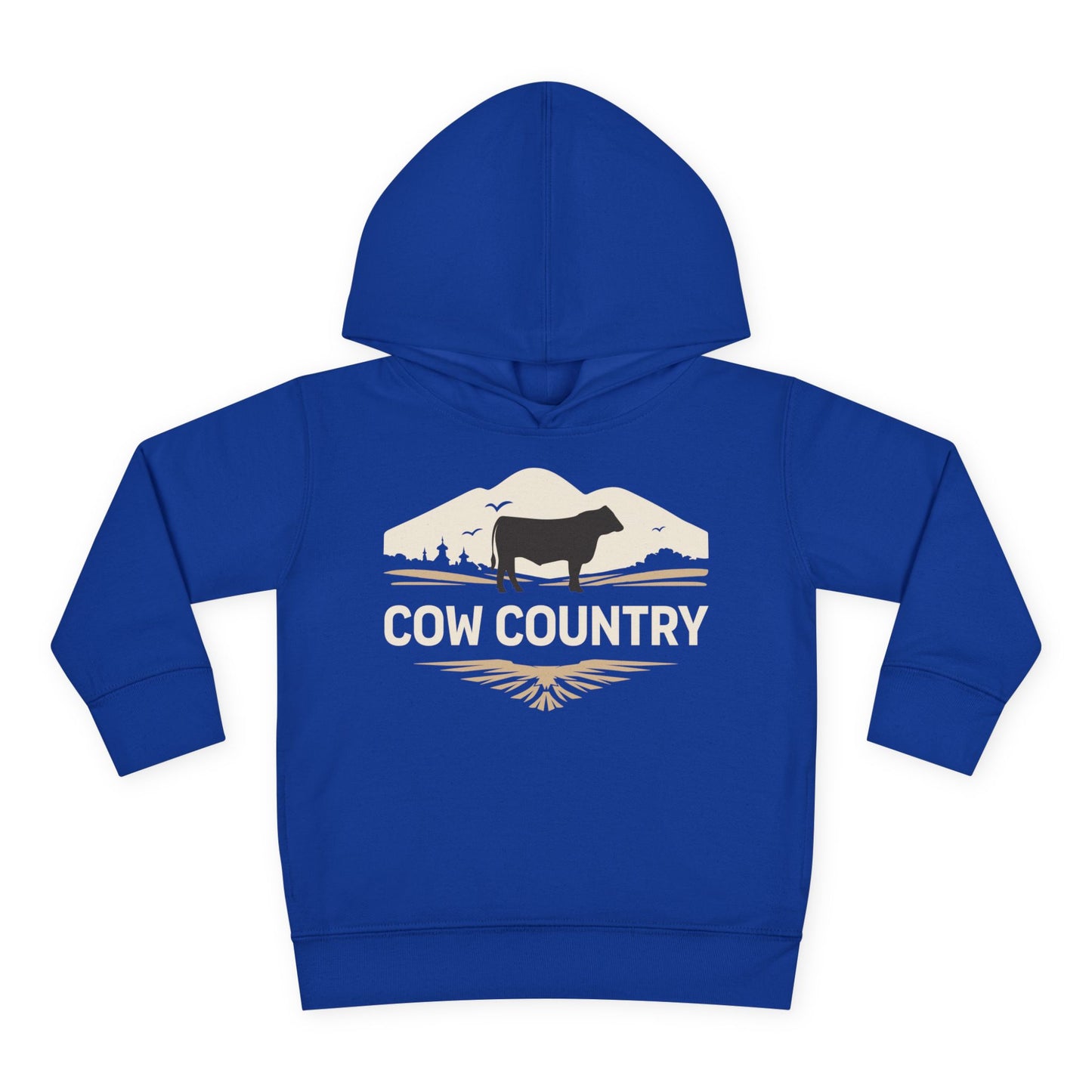 COW COUNTRY TODDLER HOODIE