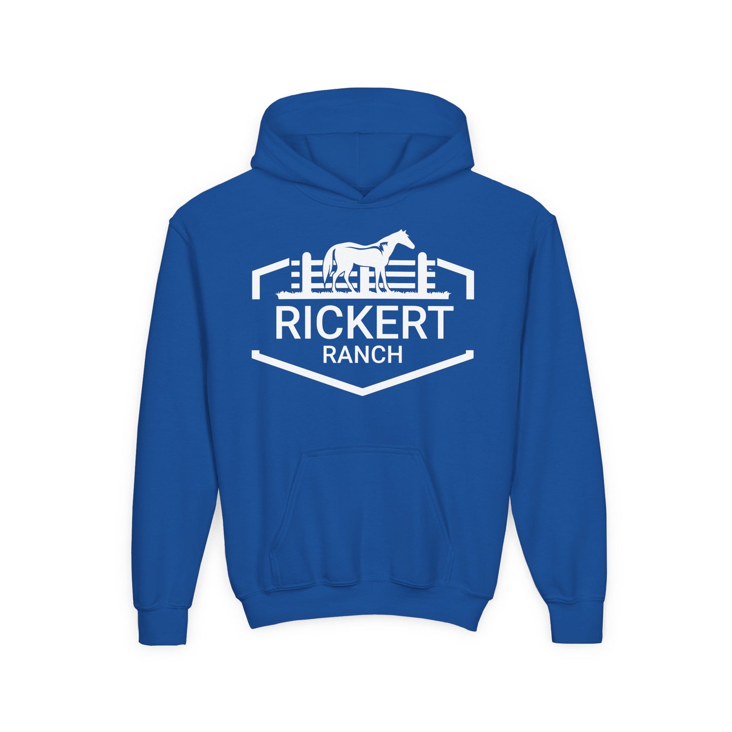 HORSE RANCH CUSTOM YOUTH HOODIE H1