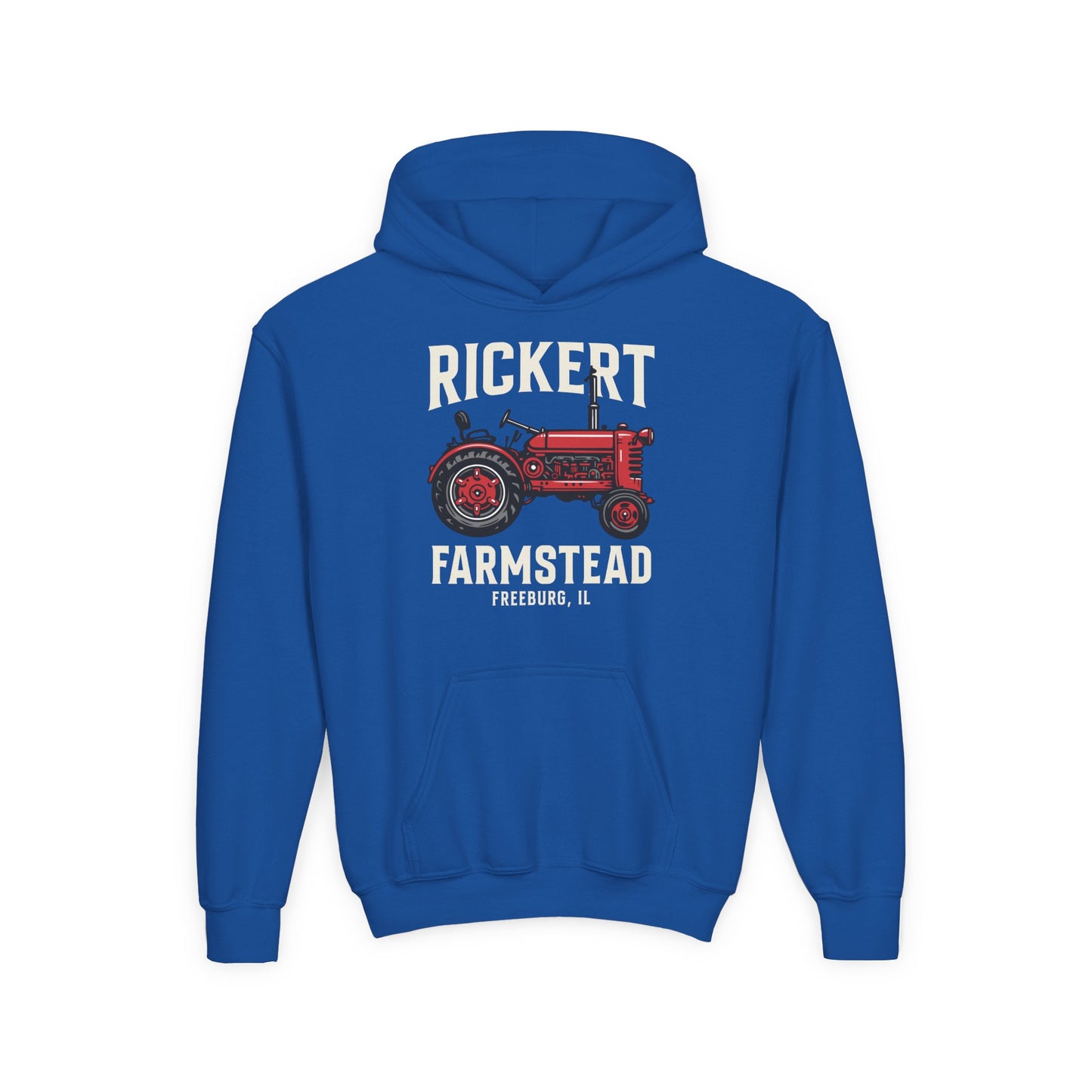 CUSTOM FARM TRACTOR YOUTH HOODIE F7