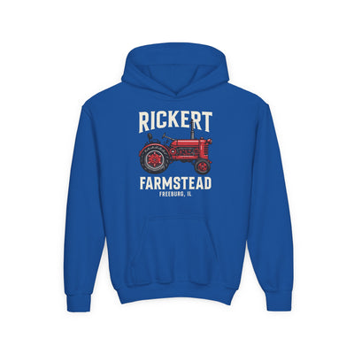 CUSTOM FARM TRACTOR YOUTH HOODIE F7