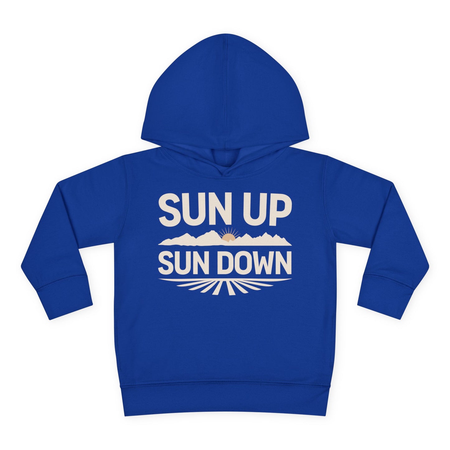 SUN UP SUN DOWN TODDLER HOODIE
