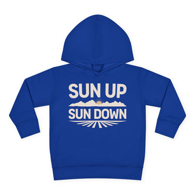 SUN UP SUN DOWN TODDLER HOODIE