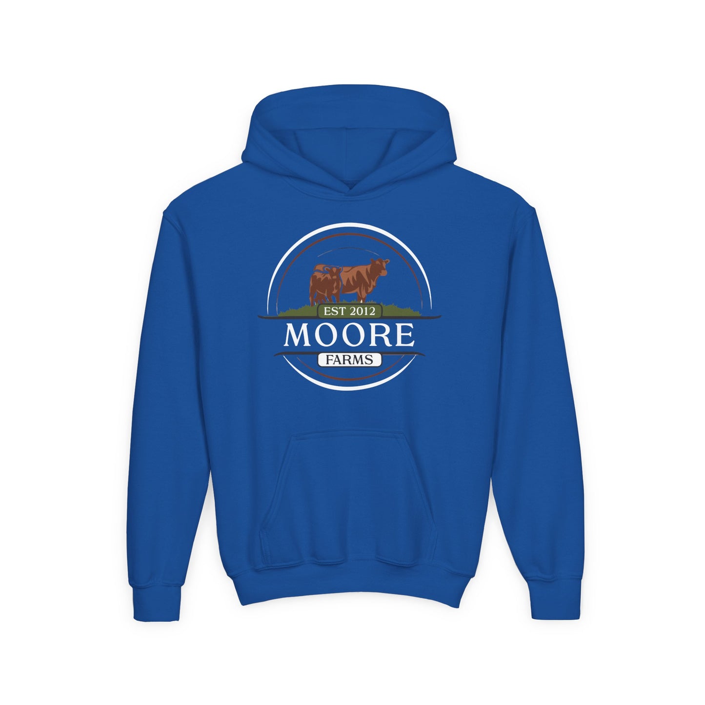 CATTLE FARM CUSTOM YOUTH HOODIE C5