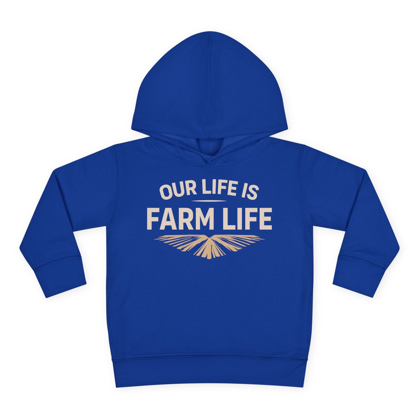 OUR LIFE IS FARM LIFE TODDLER HOODIE