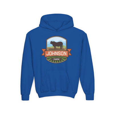 CATTLE FARM CUSTOM YOUTH HOODIE C1