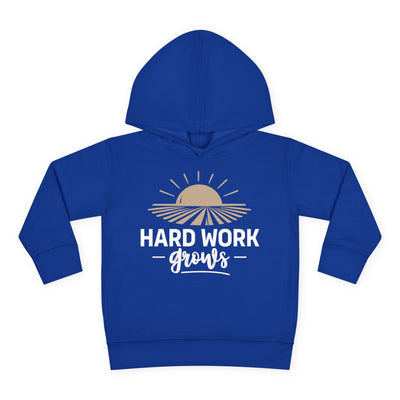 HARD WORK GROWS TODDLER HOODIE