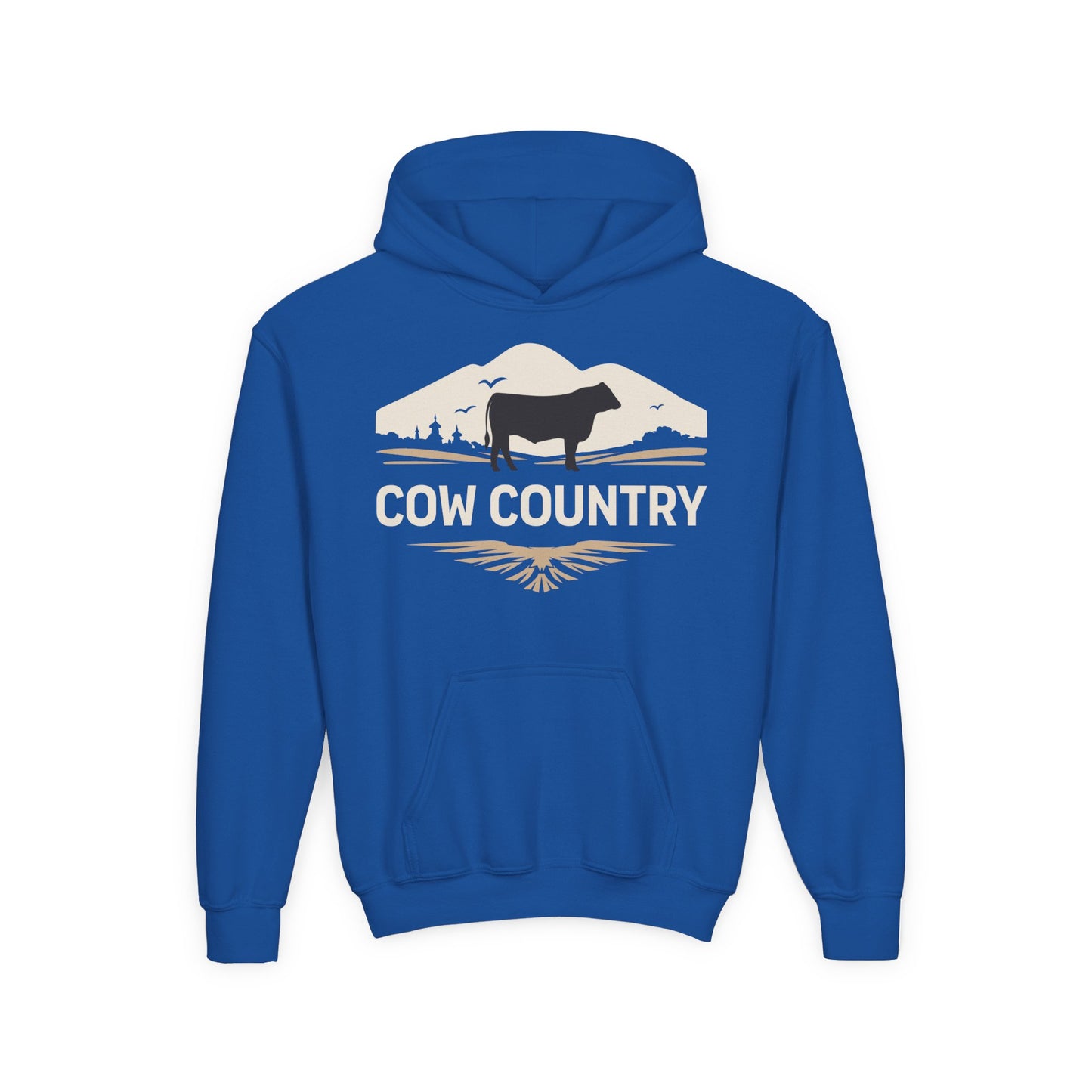 COW COUNTRY YOUTH HOODIE