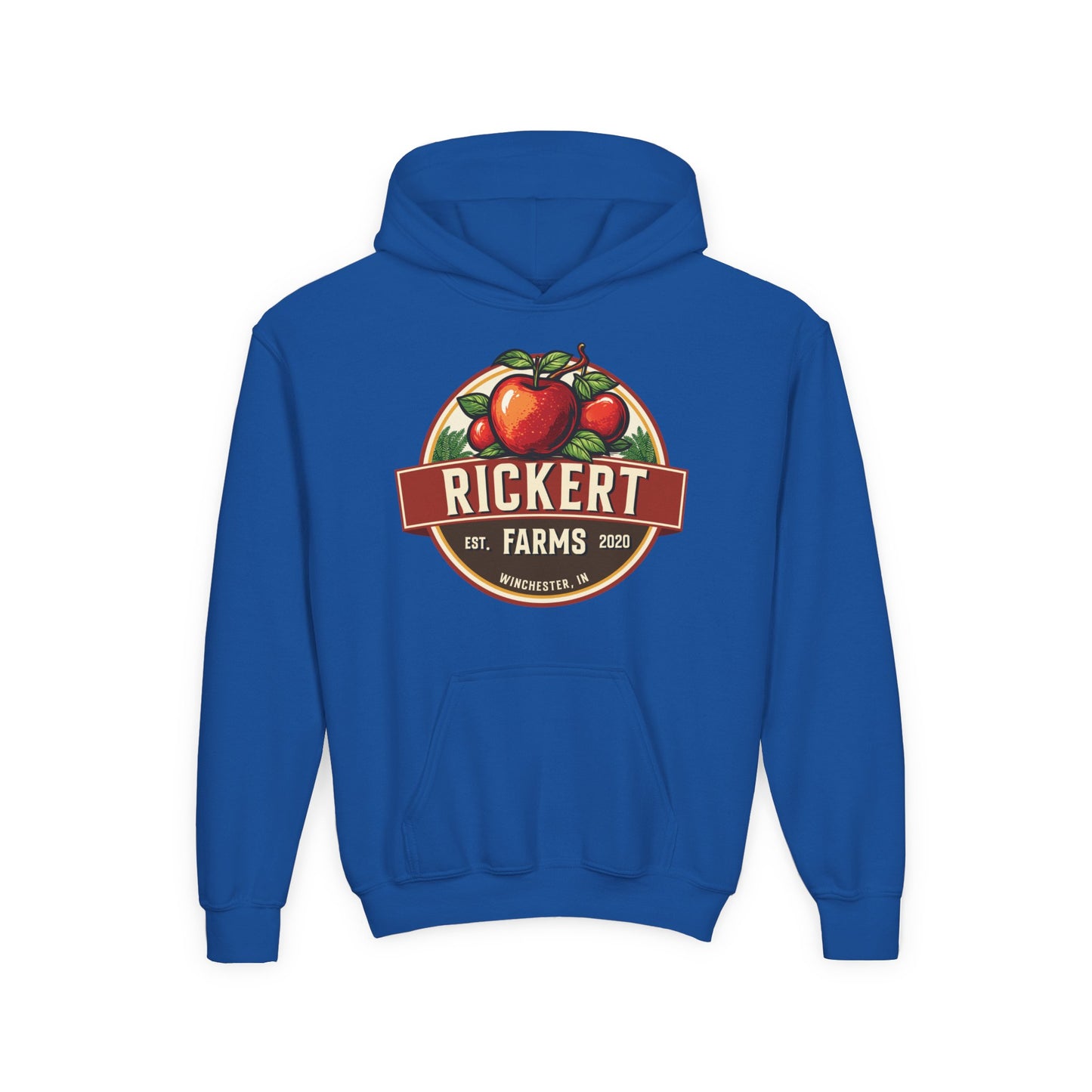 APPLE FARM CUSTOM YOUTH HOODIE K8
