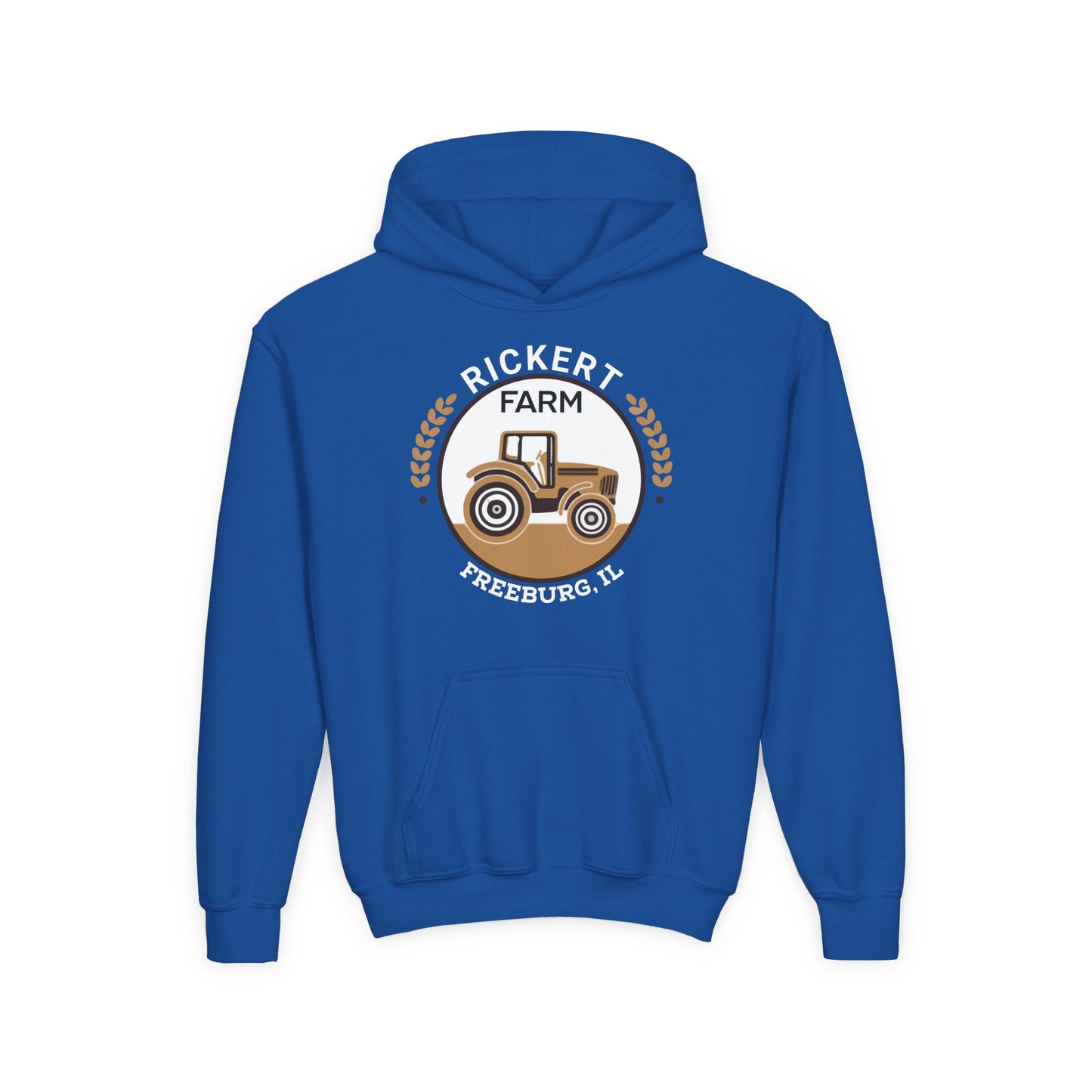 WHEAT FARM CUSTOM YOUTH HOODIE E2