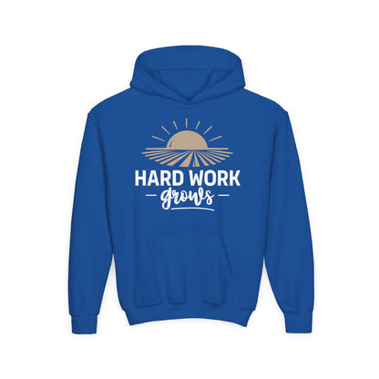HARD WORK GROWS YOUTH HOODIE