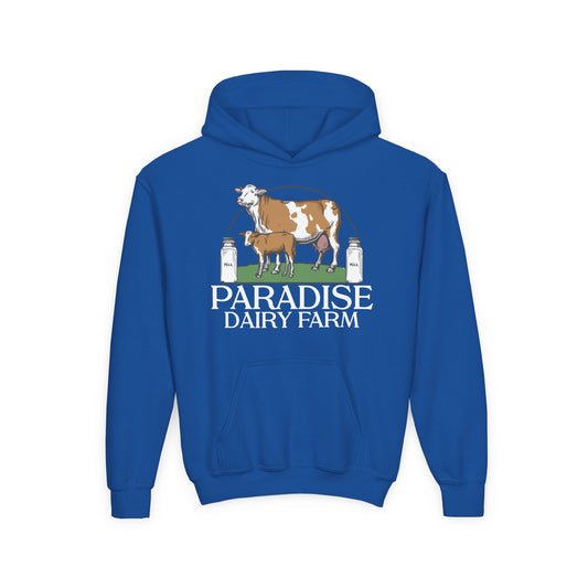 DAIRY FARM CUSTOM YOUTH HOODIE D4